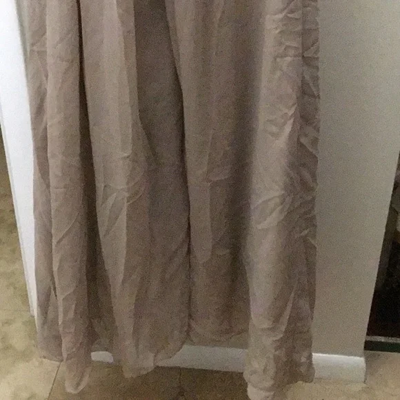 Elegant Taupe Evening Gown - Picture 8 of 8